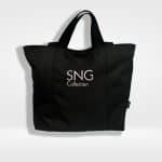 Bolso hecho a mano Suengas Shopper Negro