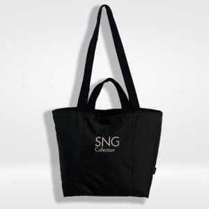 Bolso hecho a mano Suengas Shopper Negro