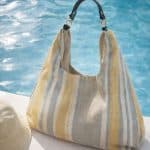 Bolso Andrea amarillo y azul Maxi
