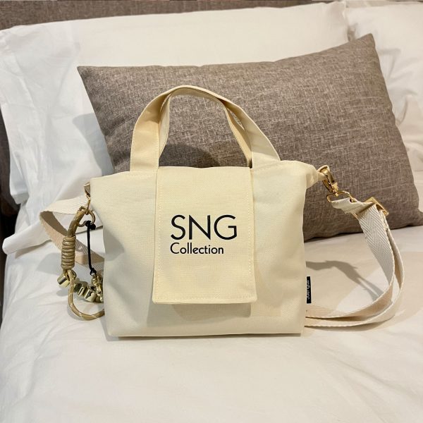 Bolso hecho a mano Suengas Perla S Beige