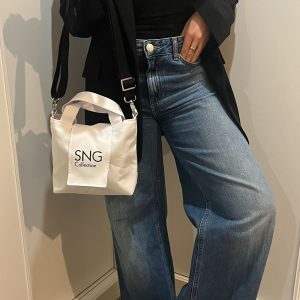 Bolso hecho a mano Suengas Perla S Blanco