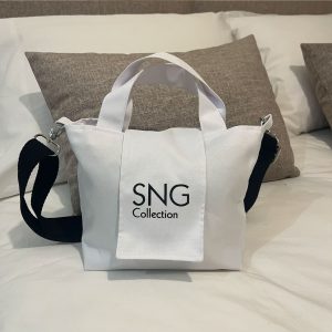 Bolso hecho a mano Suengas Perla S Blanco