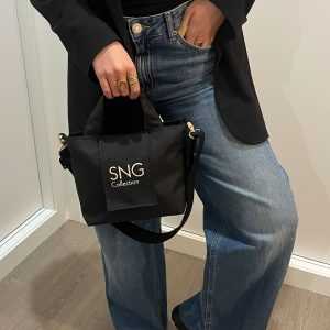 Bolso hecho a mano Suengas Perla S Negro
