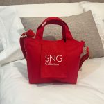 Bolso hecho a mano Suengas Perla S Rojo