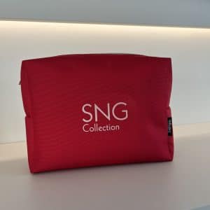 Neceser 'SNG' rojo